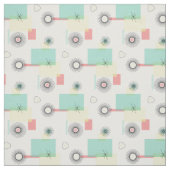 アトミックレトロ図形 ファブリック (見本)