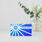 アトミック光線 – 青シェーディング 名刺 (スタンド正面)