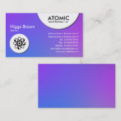 アトミック円 – ソフトグラデーション 名刺 (正面/裏面)