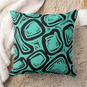 アトミック大きい石フィフティーズスタイルスネジー クッション (ブランケット)