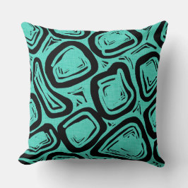 アトミック大きい石フィフティーズスタイルスネジー クッション