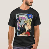 アトミック抽象芸術キス絵画Good's on a Tシャツ (正面)