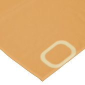 アトミック抽象芸術バーククロスオークル テーブルクロス (アングル)