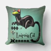 アトミック未来的な跳躍キャットラウンジ クッション (正面)