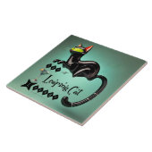 アトミック未来的な跳躍キャットラウンジ タイル (側面)