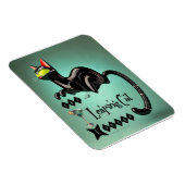 アトミック未来的な跳躍キャットラウンジ マグネット (右側)