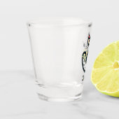 アトミック未来的宇宙エイジブラックキャットマルティーニ ショットグラス (左)