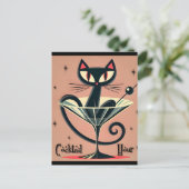 アトミック未来的宇宙エイジブラックキャットマルティーニ ポストカード (スタンド正面)