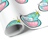 アトミック調理器デザインラッピング紙 ラッピングペーパー (ロールコーナー)