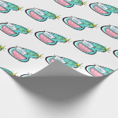 アトミック調理器デザインラッピング紙 ラッピングペーパー (角)