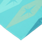 アトミック1950のダイアモンスターズターコイズ テーブルクロス (アングル)