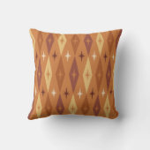 アトミック1950のダイヤモンド星オレンジ クッション (裏面)