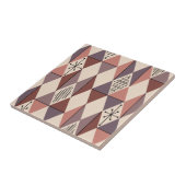 アトミック・エイジ・アート・ダイヤモンドのサーモンピンク タイル (側面)