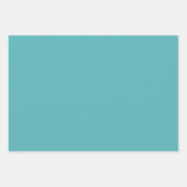 アトミック・エージスターバストブラックと50sターコイズ ラッピングペーパーシート (正面2)