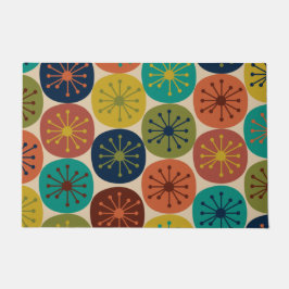 アトミック・エージドットレトロミッドセンチュリーモダン ドアマット