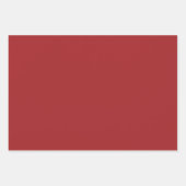 アトミック・エージレトロ50sスターバストマルーン ラッピングペーパーシート (正面3)