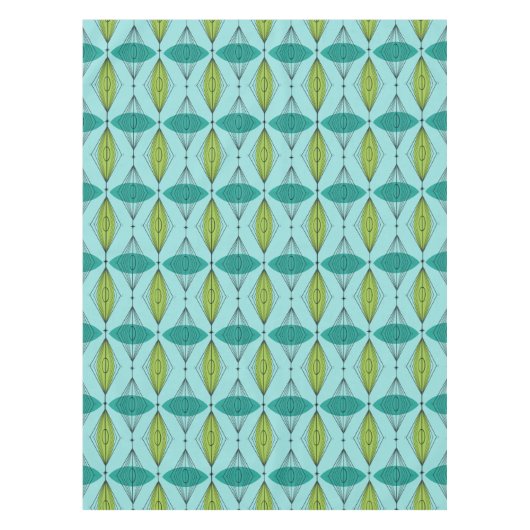 アトミック・オギー・スターバストズ・テーブルクロス テーブルクロス (正面)