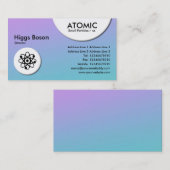 アトミック・サークル – ソフト・グラディエント・ビジネス・カード 名刺 (正面/裏面)