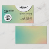 アトミック・サークル – ソフト・グラディエント・ビジネス・カード 名刺 (正面/裏面)