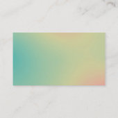 アトミック・サークル – ソフト・グラディエント・ビジネス・カード 名刺 (裏面)