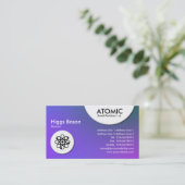 アトミック・サークル – ソフト・グラディエント・ビジネス・カード 名刺 (スタンド正面)