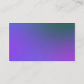 アトミック・サークル – ソフト・グラディエント・ビジネス・カード 名刺 (裏面)