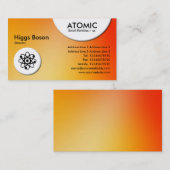 アトミック・サークル – ソフト・グラディエント・ビジネス・カード 名刺 (正面/裏面)