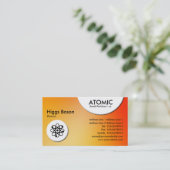 アトミック・サークル – ソフト・グラディエント・ビジネス・カード 名刺 (スタンド正面)