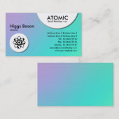 アトミック・サークル – ソフト・グラディエント・ビジネス・カード 名刺 (正面/裏面)
