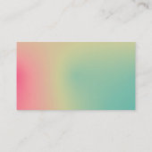 アトミック・サークル – ソフト・グラディエント・ビジネス・カード 名刺 (裏面)