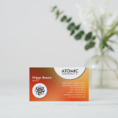 アトミック・サークル – ソフト・グラディエント・ビジネス・カード 名刺 (スタンド正面)