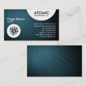 アトミック・サークル – ブルーエレクトリック・プール01 名刺 (正面/裏面)
