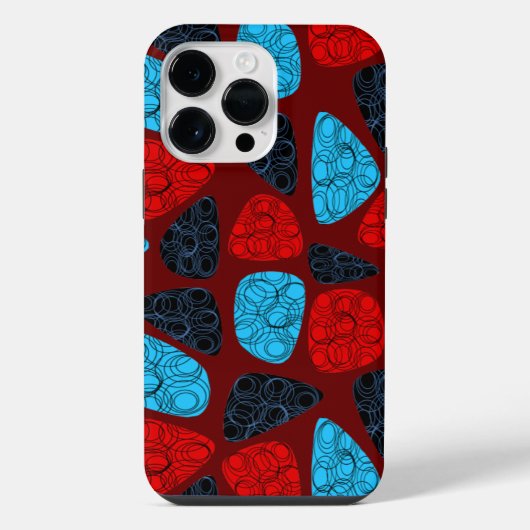 アトミック サークル モザイク iPhoneケース (裏面)