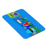 アトミック・パーム春カクテルパーティーフレキシブルフォト マグネット (右側)