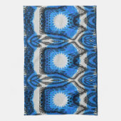 アトミック・ブルー キッチンタオル (縦)