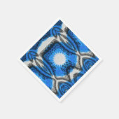 アトミック・ブルー スタンダードカクテルナプキン (角)