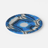 アトミック・ブルー ペーパープレート (アングル)