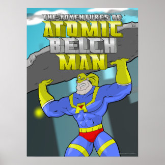 アトミック・ベルチ・マン ヒーロー的リフトポスター ポスター