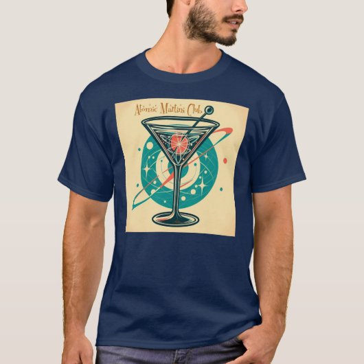 アトミック・マティーニ・クラブ Tシャツ (正面)
