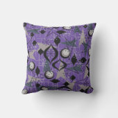 アトミック、50代スタイル、トレンディー装飾用クッション クッション (裏面)