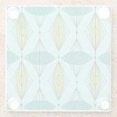 アトミックOgeeとスターバストガラスコースター ガラスコースター (裏面)