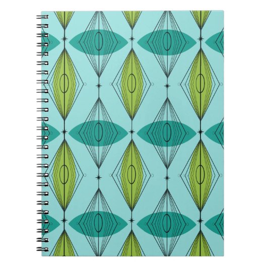 アトミックOgeeとスターバストノート ノートブック (正面)