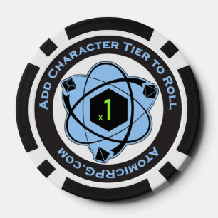 アトミックRPGシステム+1プレーヤトークン ポーカーチップ