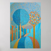 アトモダンルの木絵を描々 ポスター (正面)