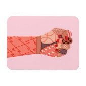 アトモダンルウォメンズデモ マグネット (横)