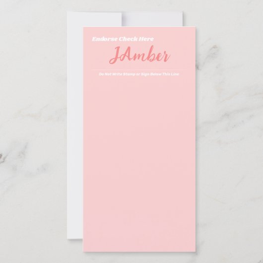 アトラクションの法則かわいいピンクの症状チェック (裏面)