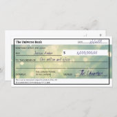 アトラクションの法則グリーンアピテンスチェックフラットカード (正面/裏面)