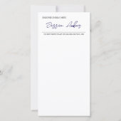 アトラクションの法則グリーンアピテンスチェックフラットカード (裏面)