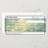 アトラクションの法則グリーンアピテンスチェックフラットカード (正面/裏面)