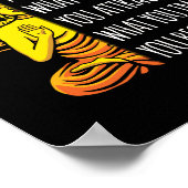 アトラクションの法則スピリチュアル仏瞑想 ポスター (角)